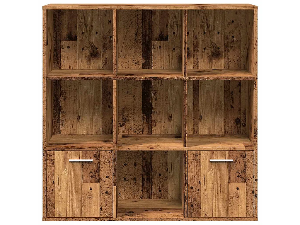 Libreria Legno Antico 98x29x97,5 cm in Legno Multistrato