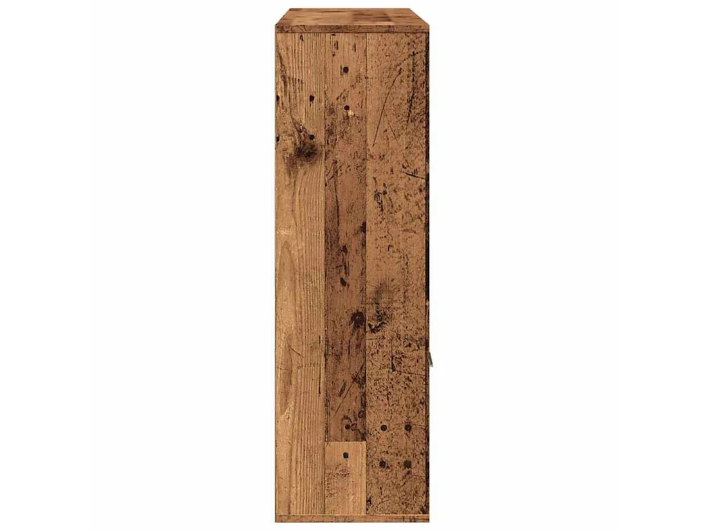 Libreria Legno Antico 98x29x97,5 cm in Legno Multistrato