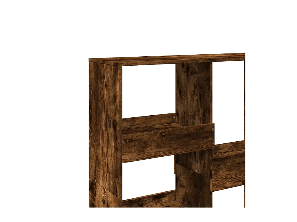 Cloison de séparation chêne fumé bois d'ingénierie