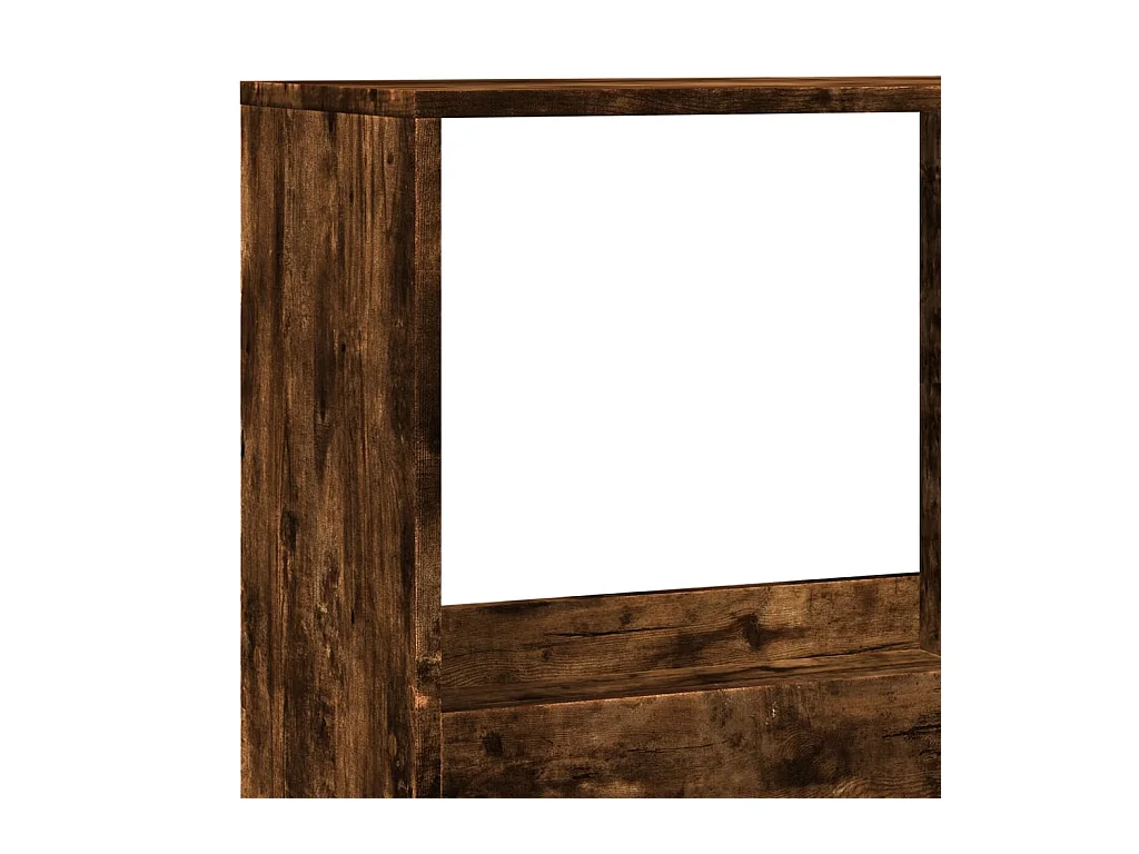 Divisorio Rovere Fumo 100x33x175 cm in Truciolato