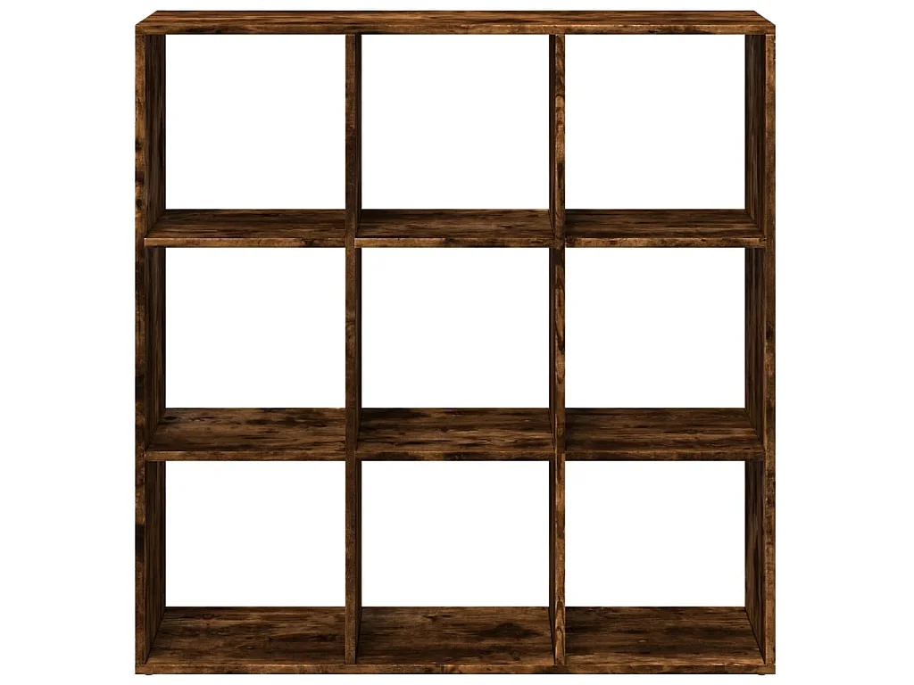 Libreria Divisorio Rovere Fumo 102x29x103,5 cm in Truciolato