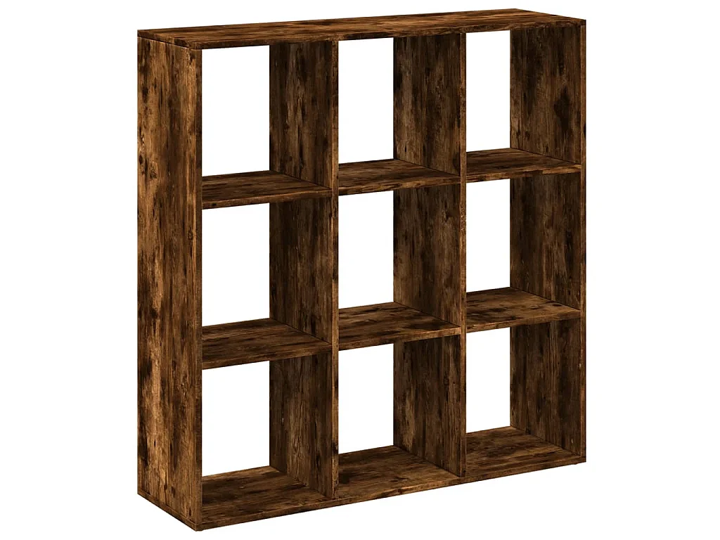 Libreria Divisorio Rovere Fumo 102x29x103,5 cm in Truciolato