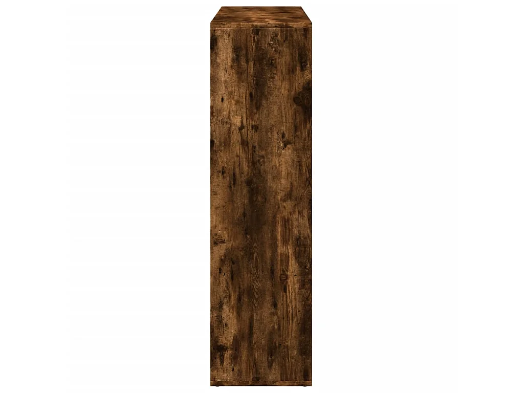Libreria Divisorio Rovere Fumo 102x29x103,5 cm in Truciolato