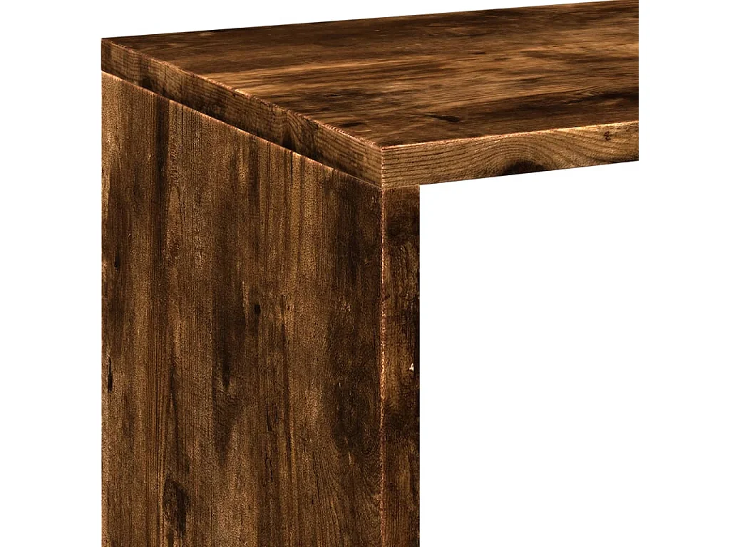 Libreria Divisorio Rovere Fumo 102x29x103,5 cm in Truciolato
