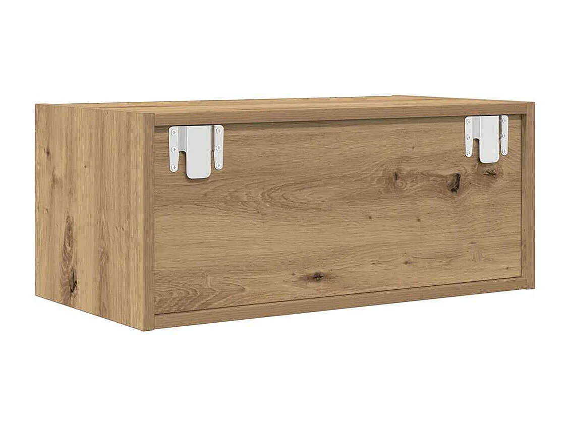 Meubles TV 2 pcs chêne artisanal 60x31x25,5cm bois d'ingénierie