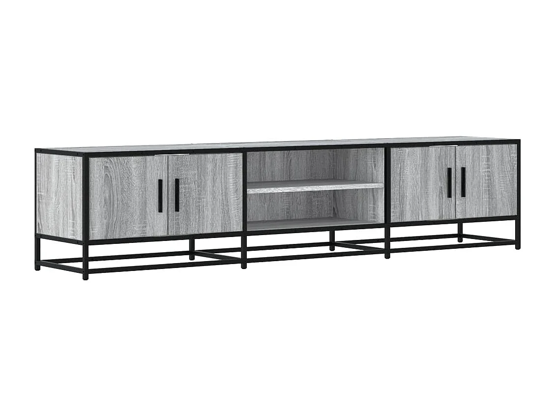 TV-Schrank Grau Sonoma 180x35x41 cm Holzwerkstoff