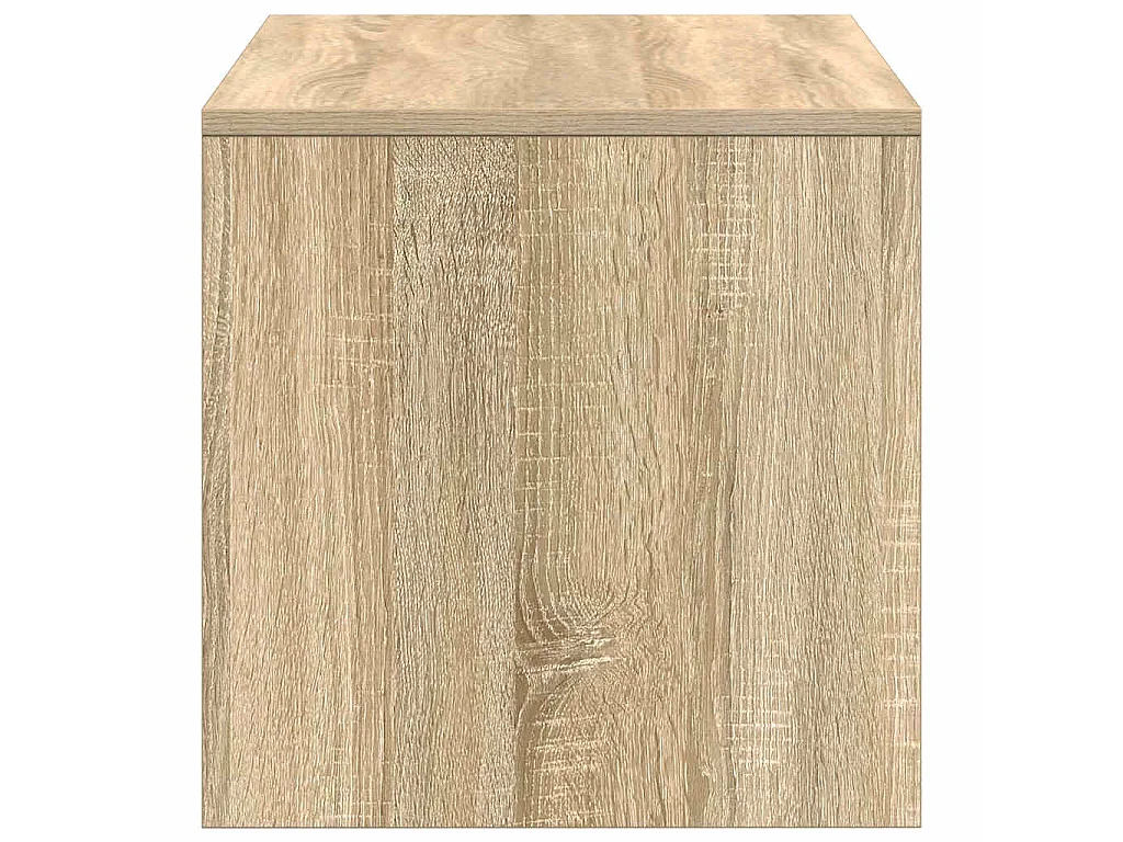Mueble de TV madera contrachapada color roble 100x40x40cm