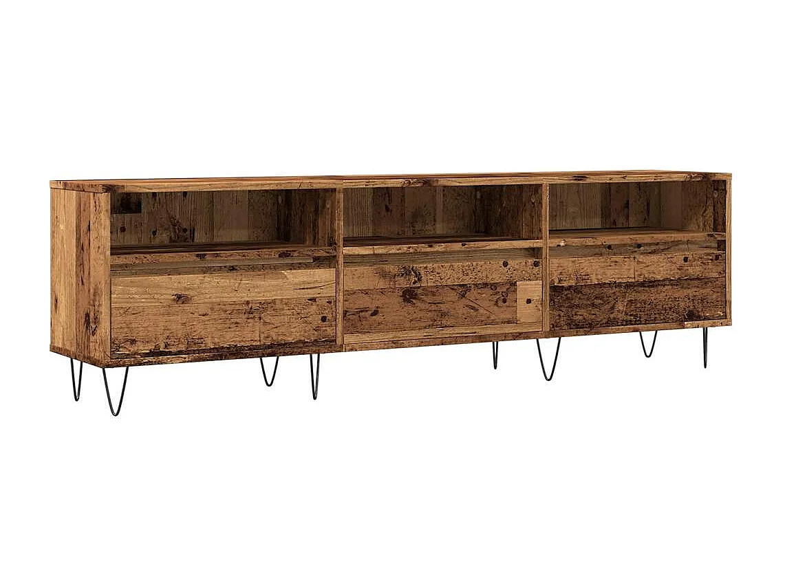 TV-Schrank Altholz-Optik 150x30x44,5 cm Holzwerkstoff