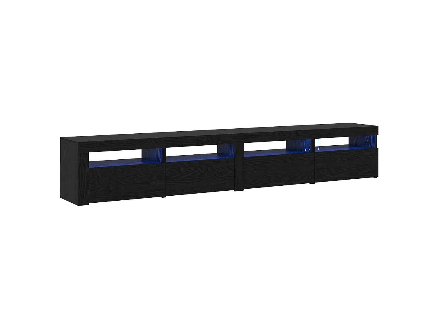 Ensemble meuble TV 3 pcs Chêne noir 240 x 35 x 40 cm