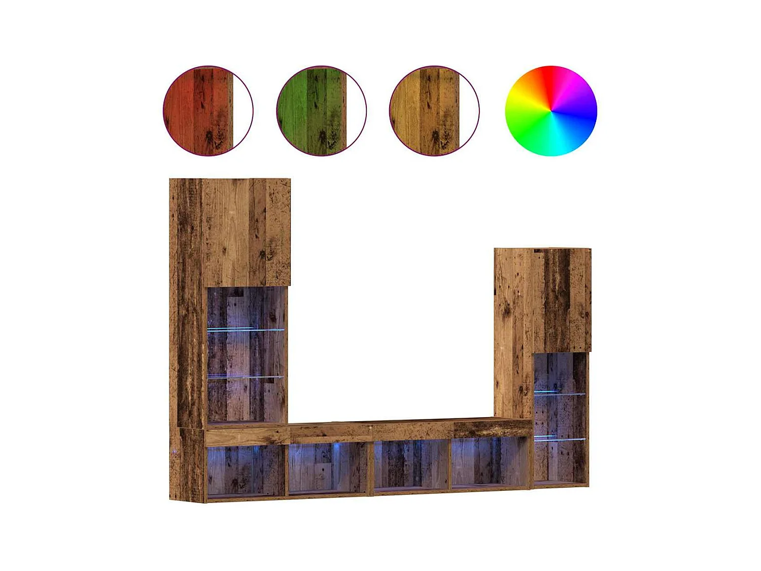 Mobile TV Legno vecchio 40.5 x 30 x 102 cm Legno multistrato