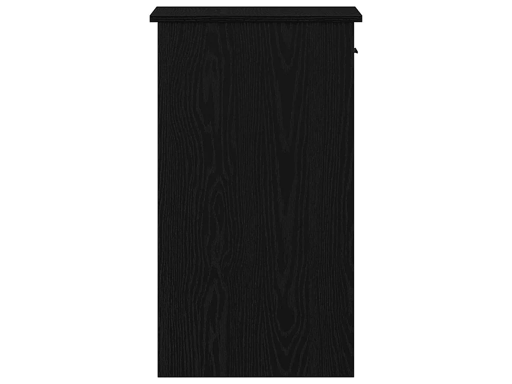 Computerschrank mit Schublade Schwarz 35x45x77 cm