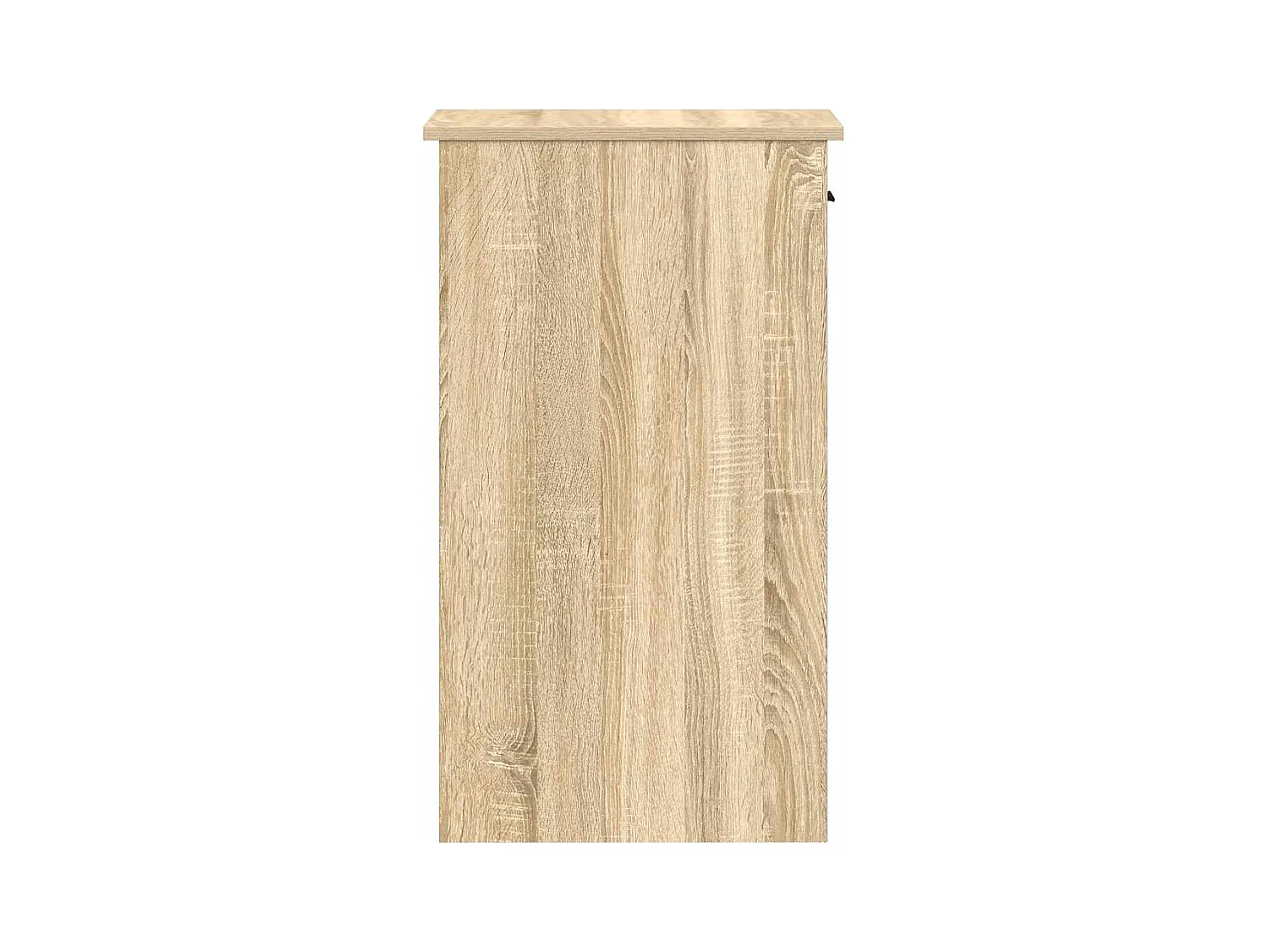 Support de tour d'ordinateur et tiroir chêne sonoma 35x45x77 cm