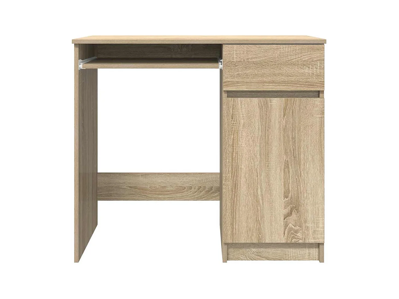 Schreibtisch Sonoma-Eiche 86x49x76 cm Holzwerkstoff