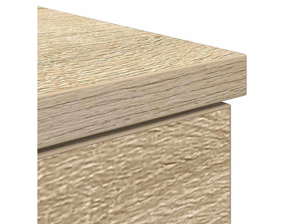 Bureau chêne Sonoma 86x49x76 cm bois d'ingénierie