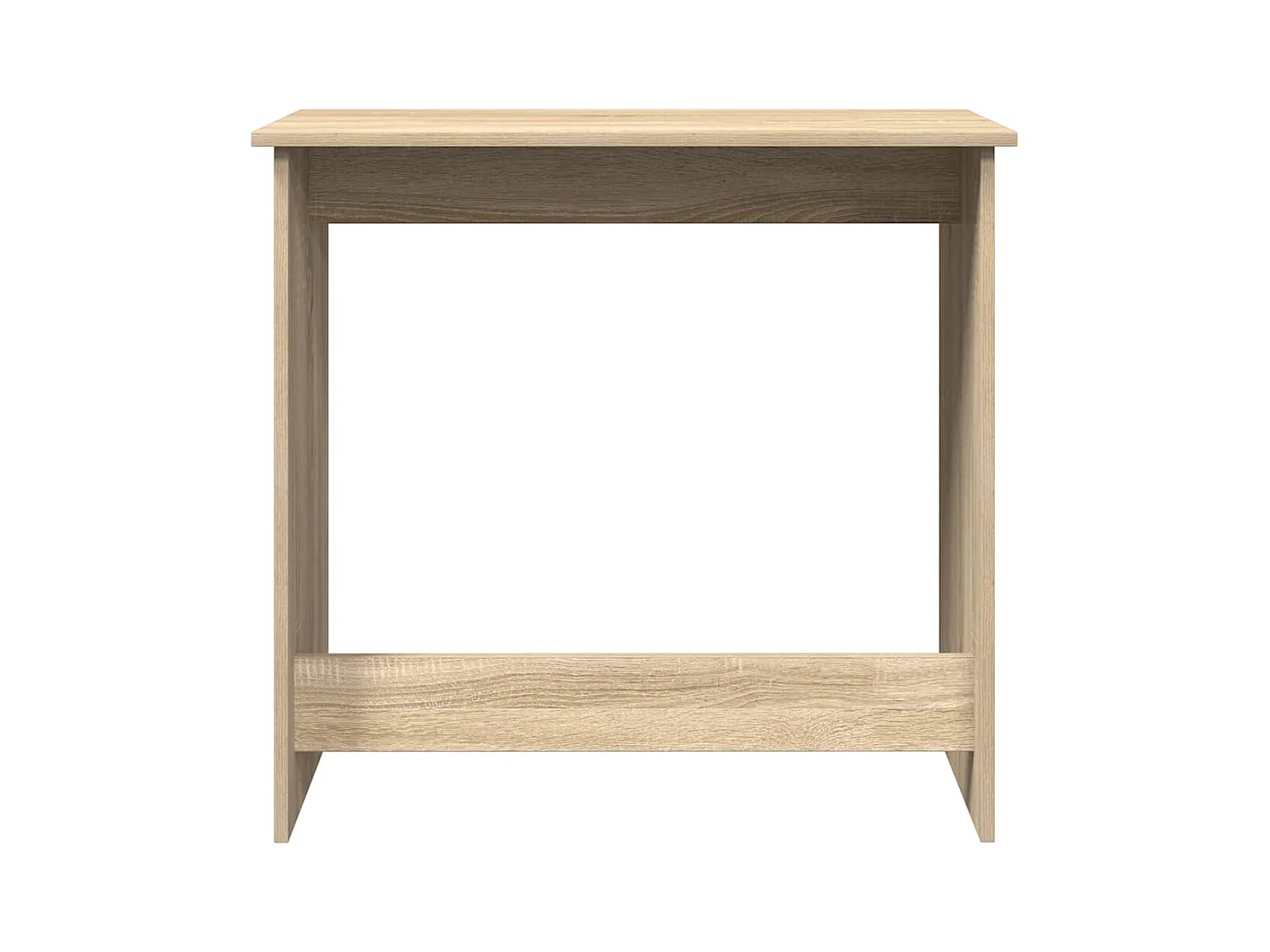 Bureau 80x40x75 cm bewerkt hout sonoma eikenkleurig