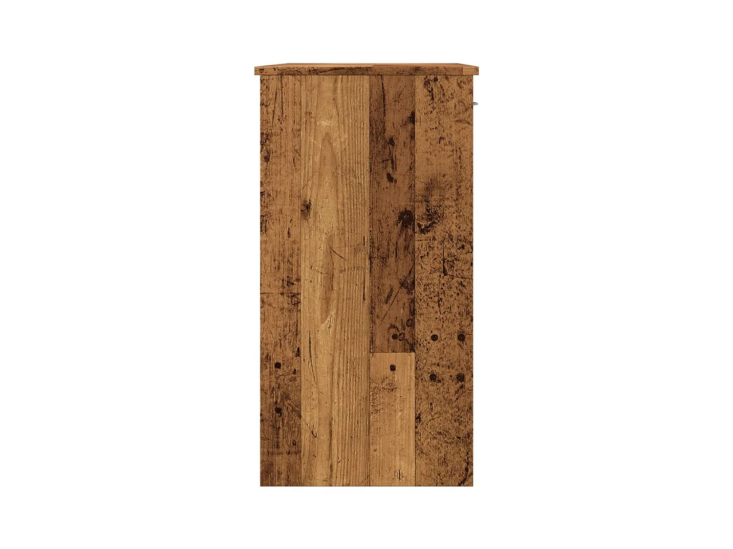 Bureau style vieux bois 80x40x75 cm bois d'ingénierie