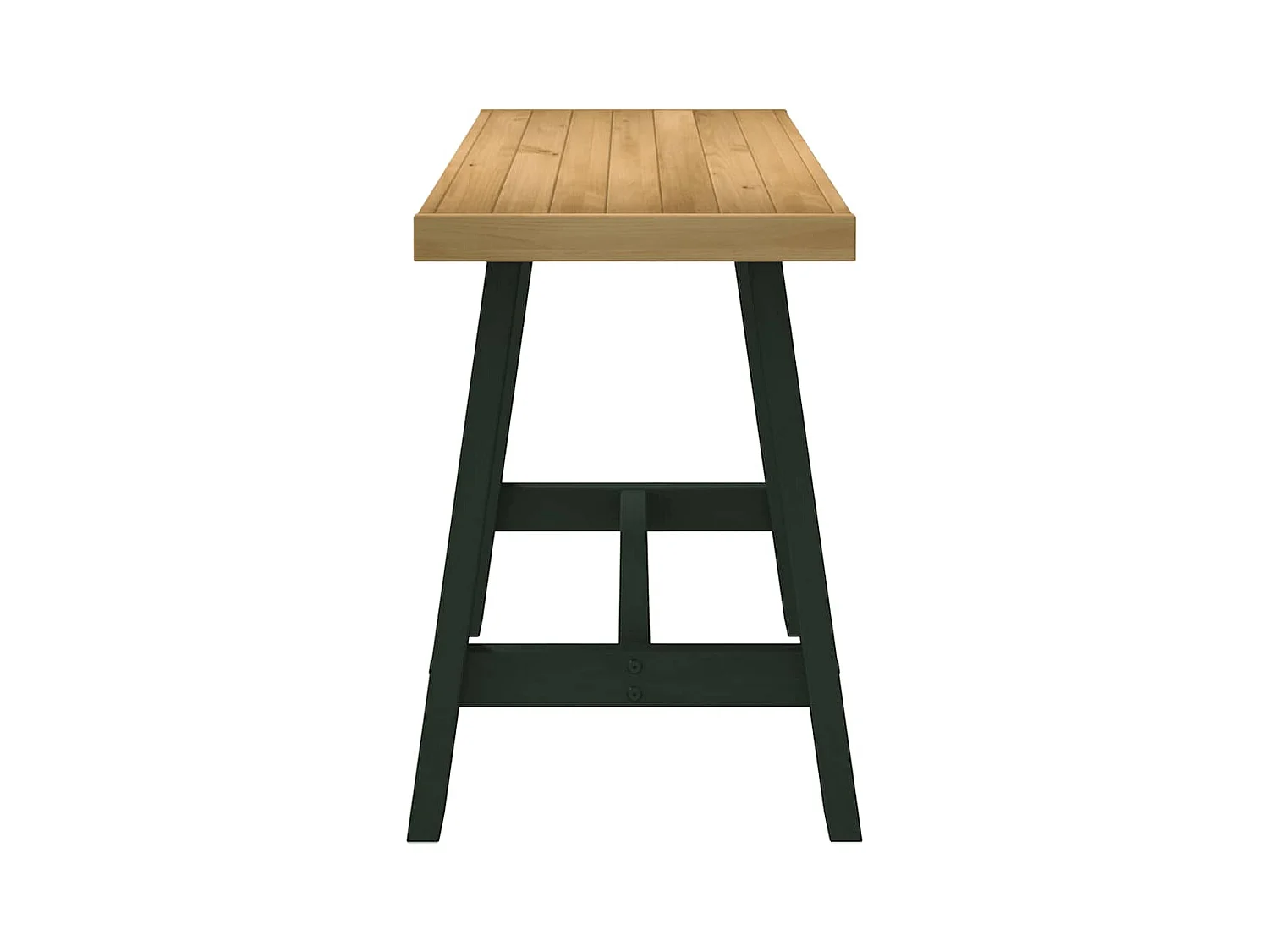 Bureau NOAIN pieds en forme de A 120x50x75 cm bois massif pin