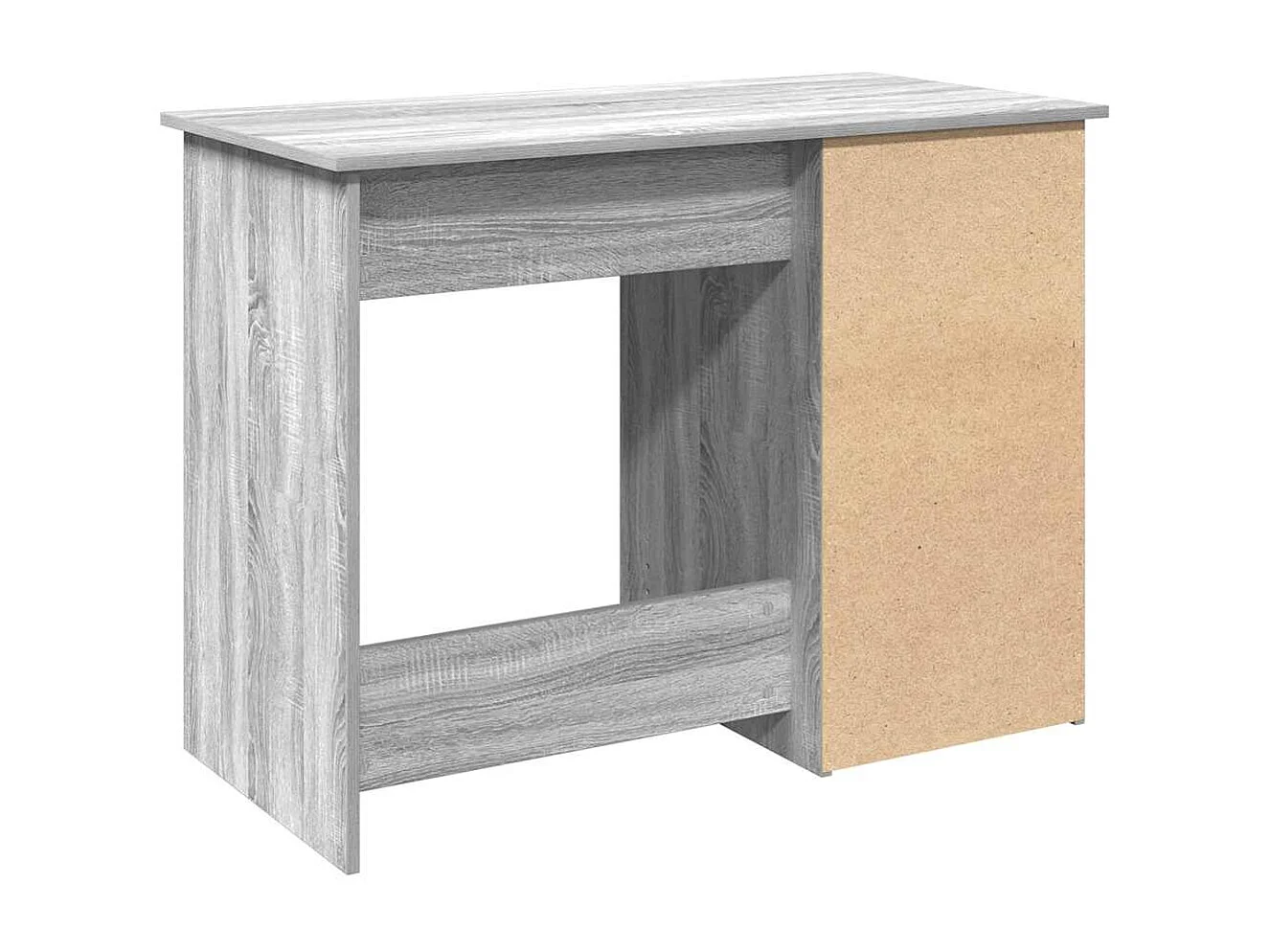 Schreibtisch Grau Sonoma 102x50x75 cm Holzwerkstoff