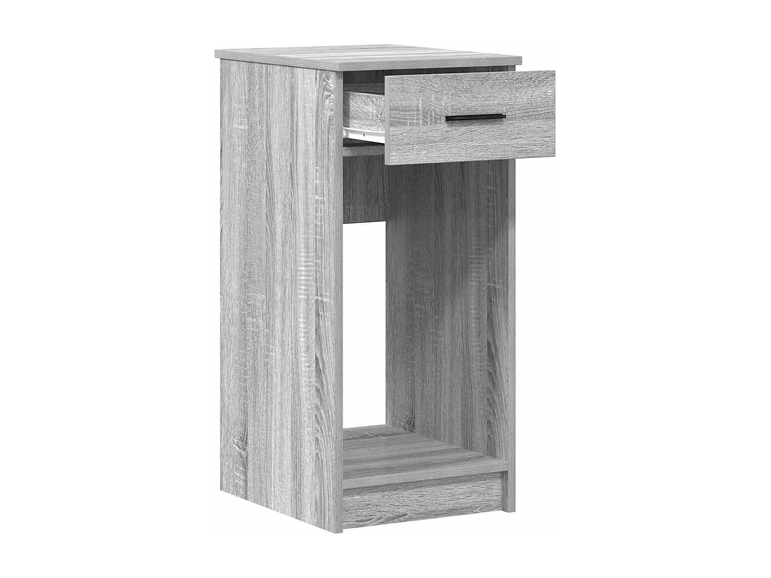 Computerschrank mit Schublade Grau Sonoma 35x45x77 cm