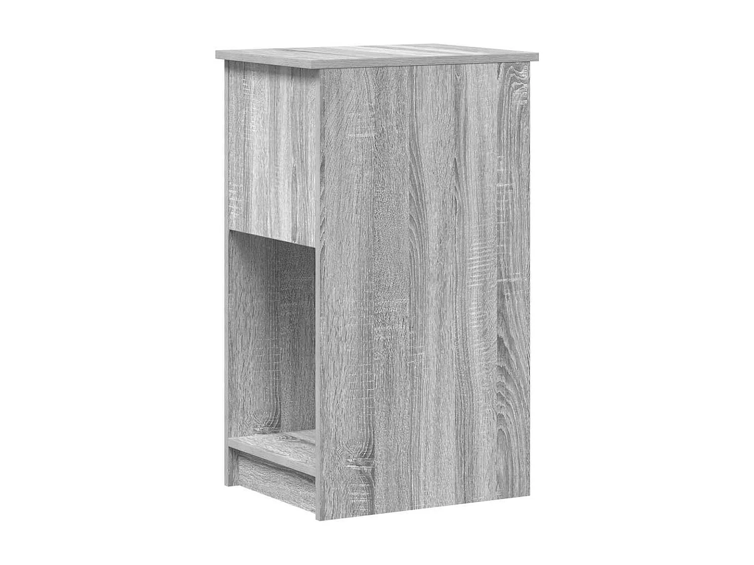 Computerschrank mit Schublade Grau Sonoma 35x45x77 cm