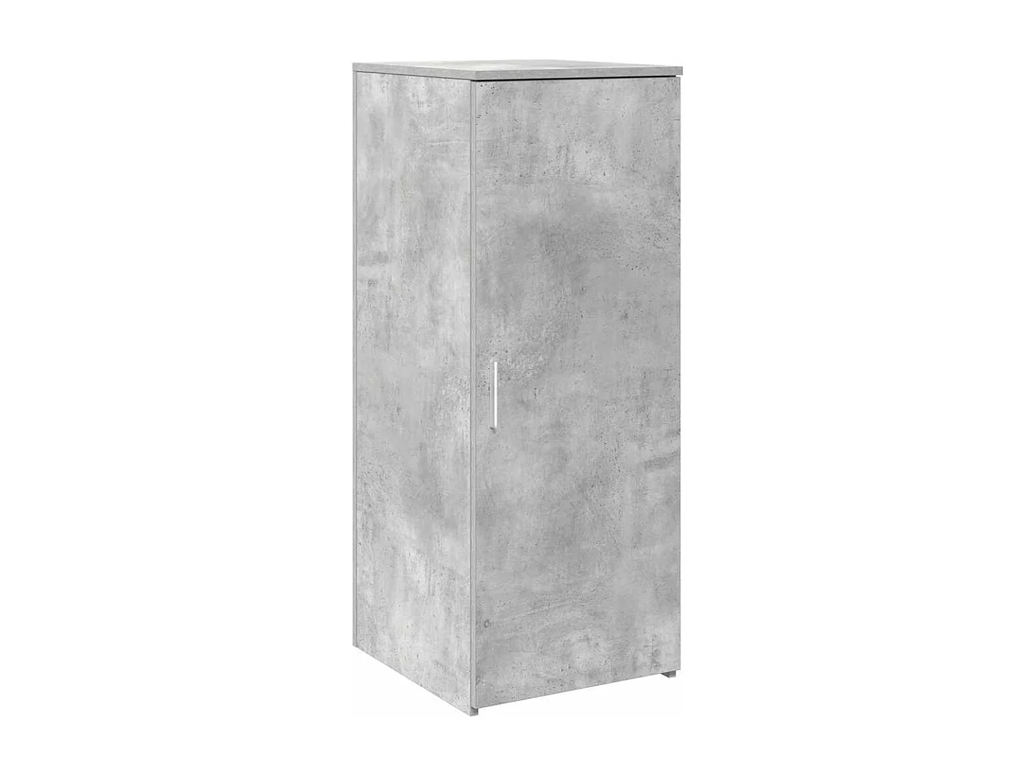 Bureau de réception gris béton 180x50x103,5cm bois d'ingénierie