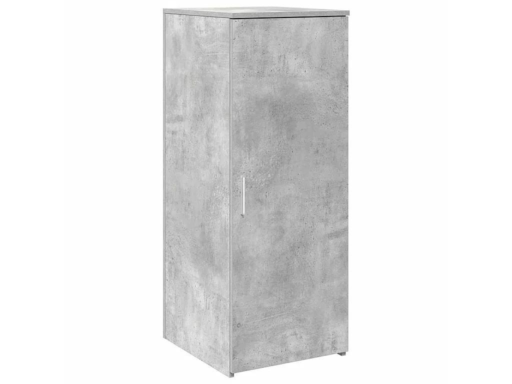 Bureau de réception gris béton 180x50x103,5cm bois d'ingénierie
