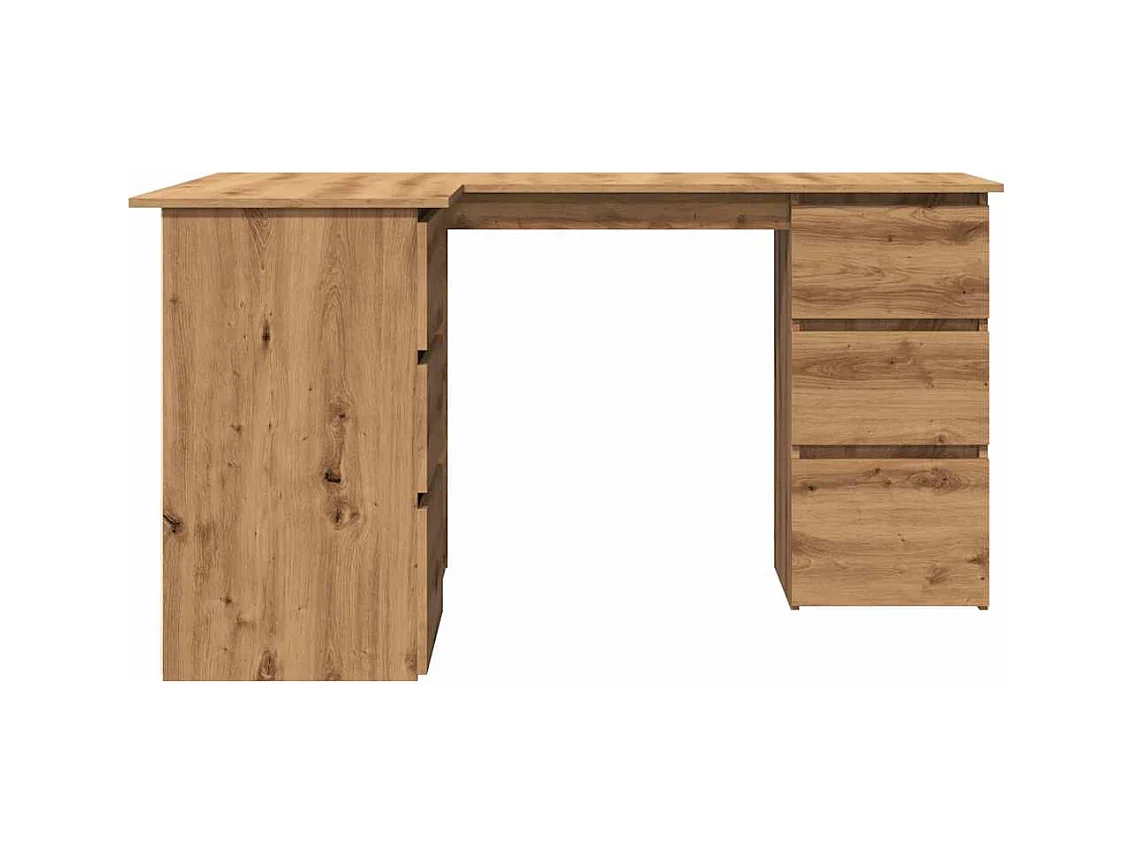 Eckschreibtisch Artisan-Eiche 145x100x76 cm Holzwerkstoff