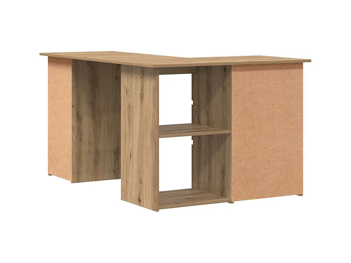 Eckschreibtisch Artisan-Eiche 145x100x76 cm Holzwerkstoff