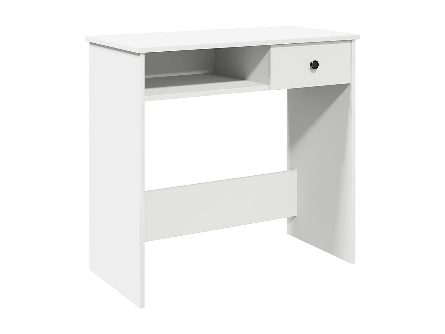 Bureau Blanc 80x40x75 cm Bois d'ingénierie