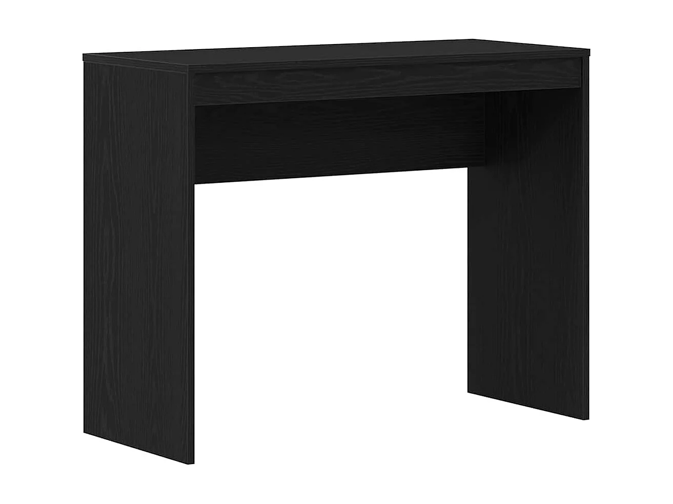 Bureau Chêne noir 90x40x72 cm Bois d'ingénierie
