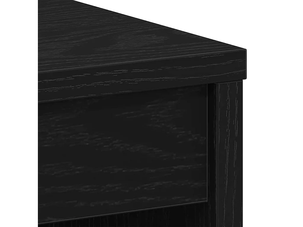 Bureau Chêne noir 90x40x72 cm Bois d'ingénierie