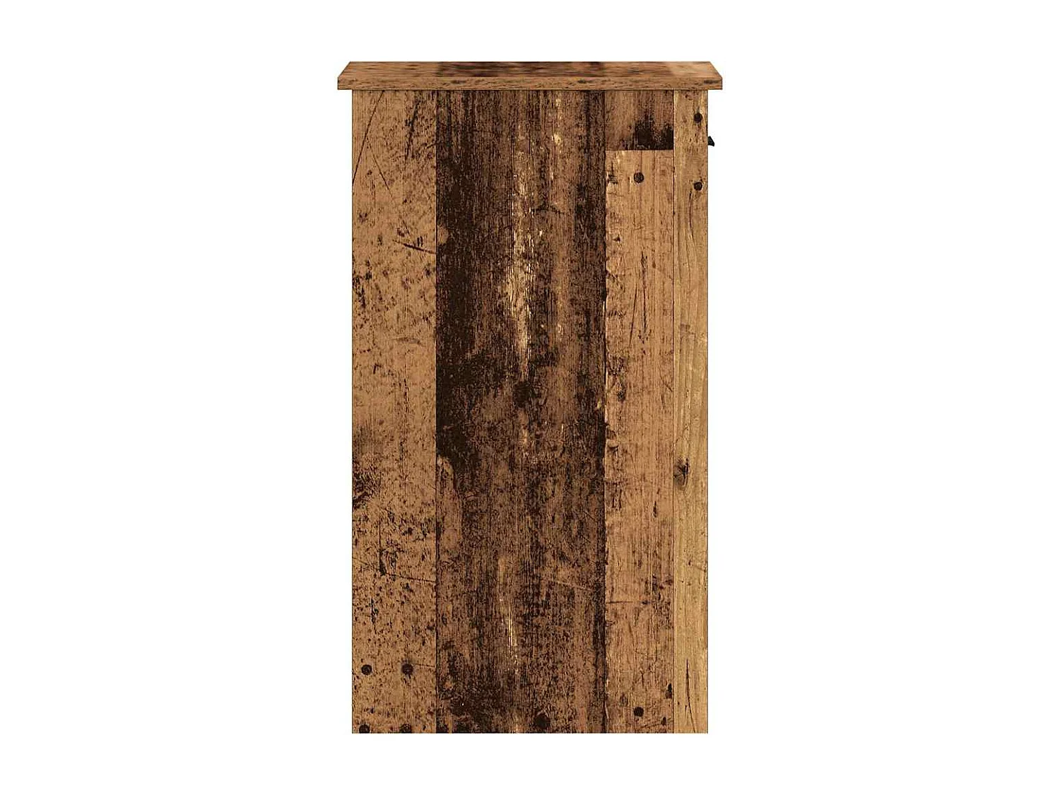 Supporto per Computer a Torre con Cassetto Antico 35x45x77 cm