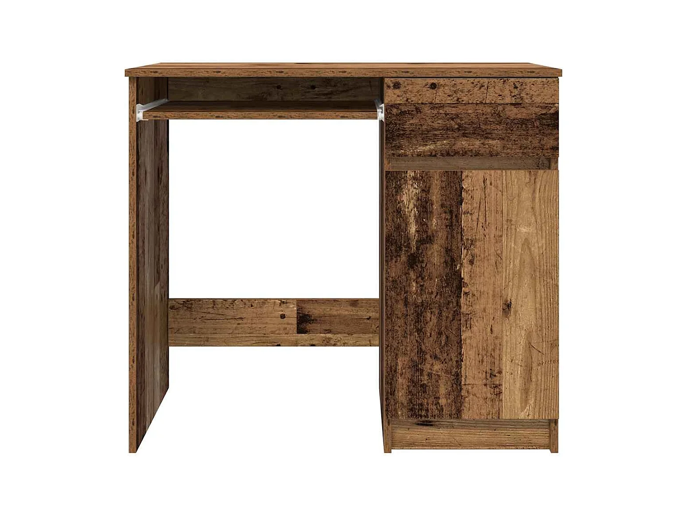 Bureau vieux bois 86x49x76 cm bois d'ingénierie