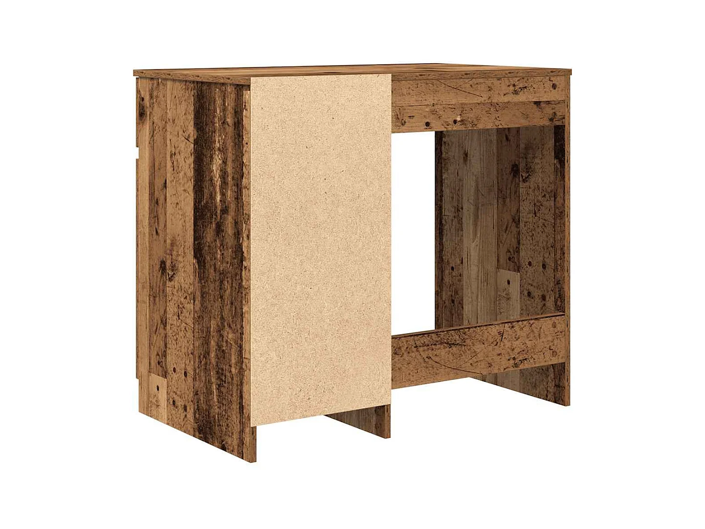 Bureau vieux bois 86x49x76 cm bois d'ingénierie