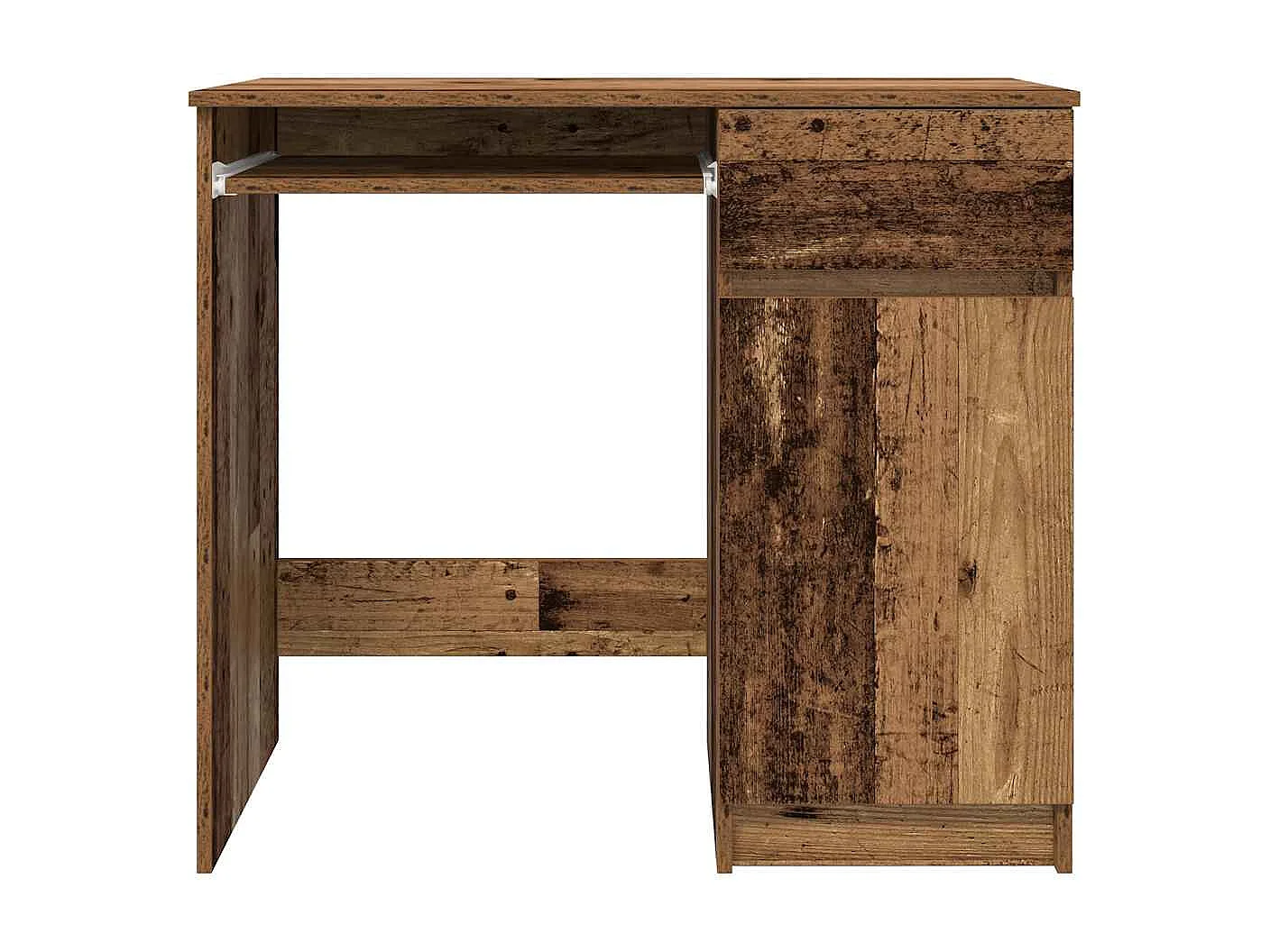 Bureau vieux bois 86x49x76 cm bois d'ingénierie