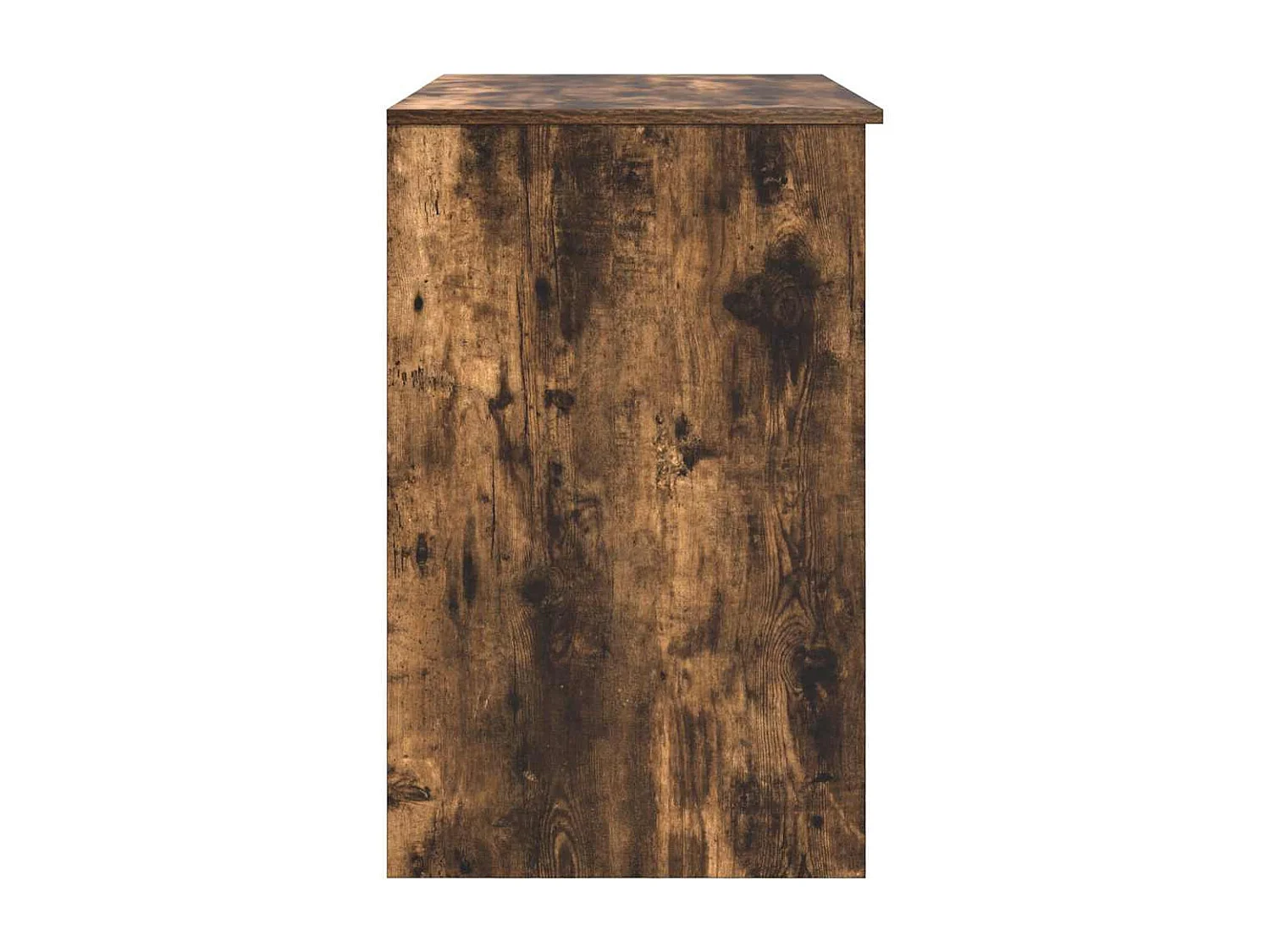 Bureau chêne fumé 86x49x76 cm bois d'ingénierie