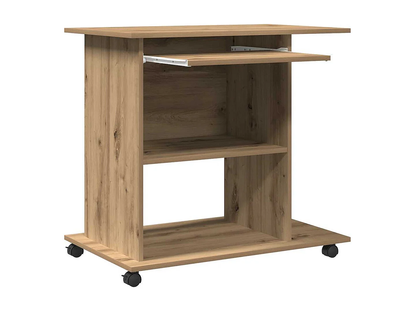 Schreibtisch Artisan-Eiche 80x50x75 cm Holzwerkstoff