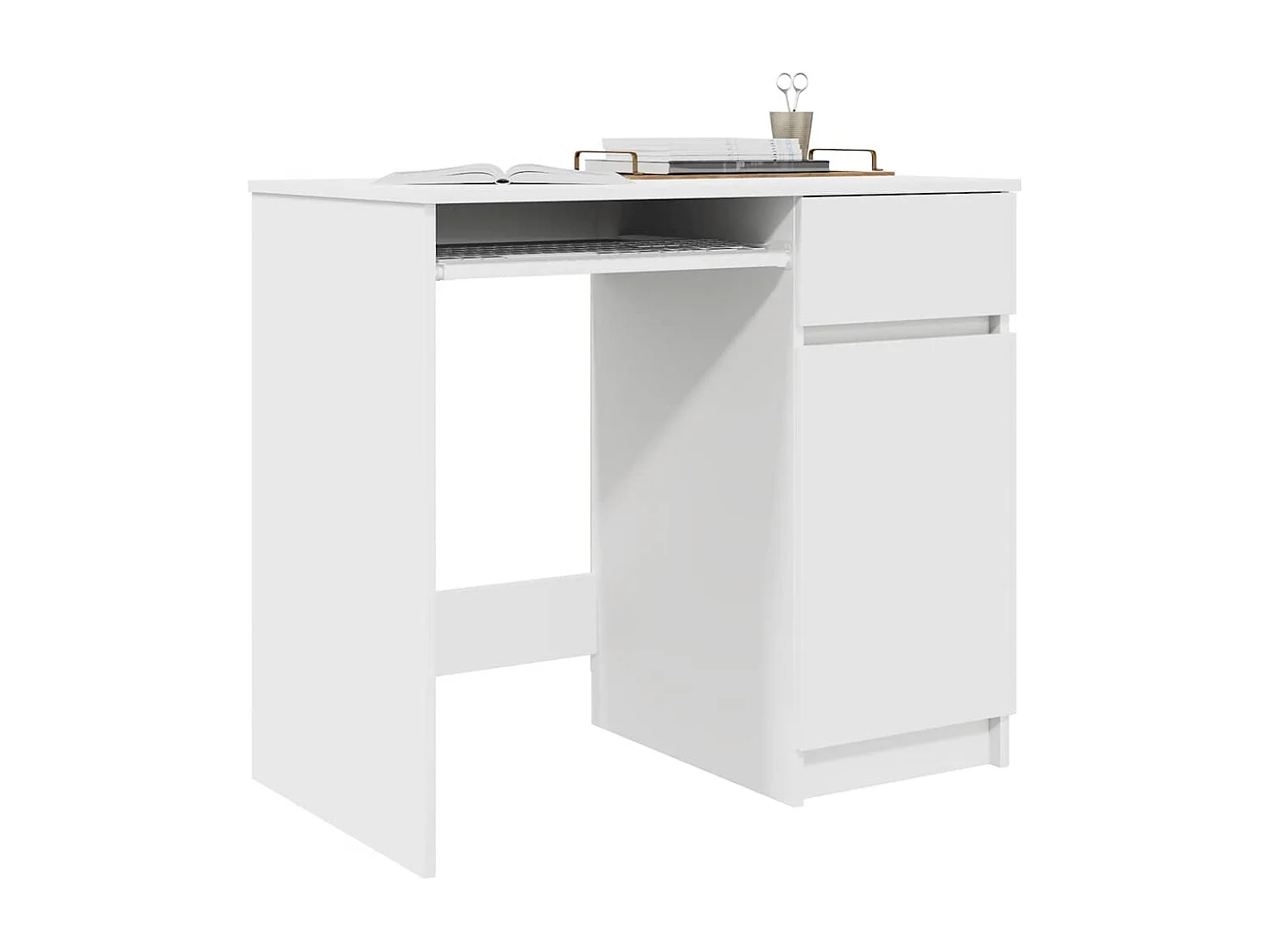 Bureau banc 86x49x76 cm bois d'ingénierie