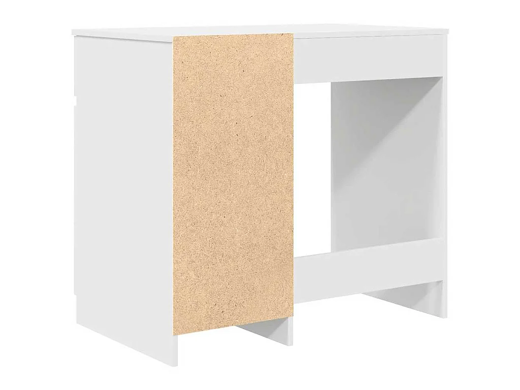 Schreibtisch Weiß 86x49x76 cm Holzwerkstoff