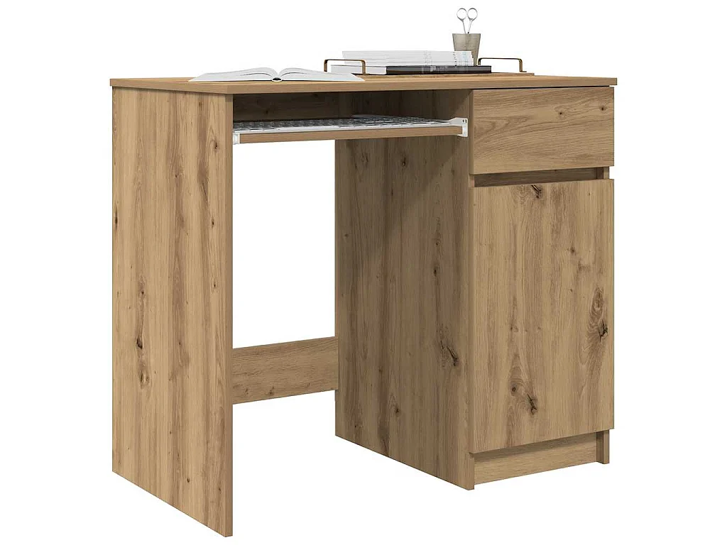 Schreibtisch Artisan-Eiche 86x49x76 cm Holzwerkstoff