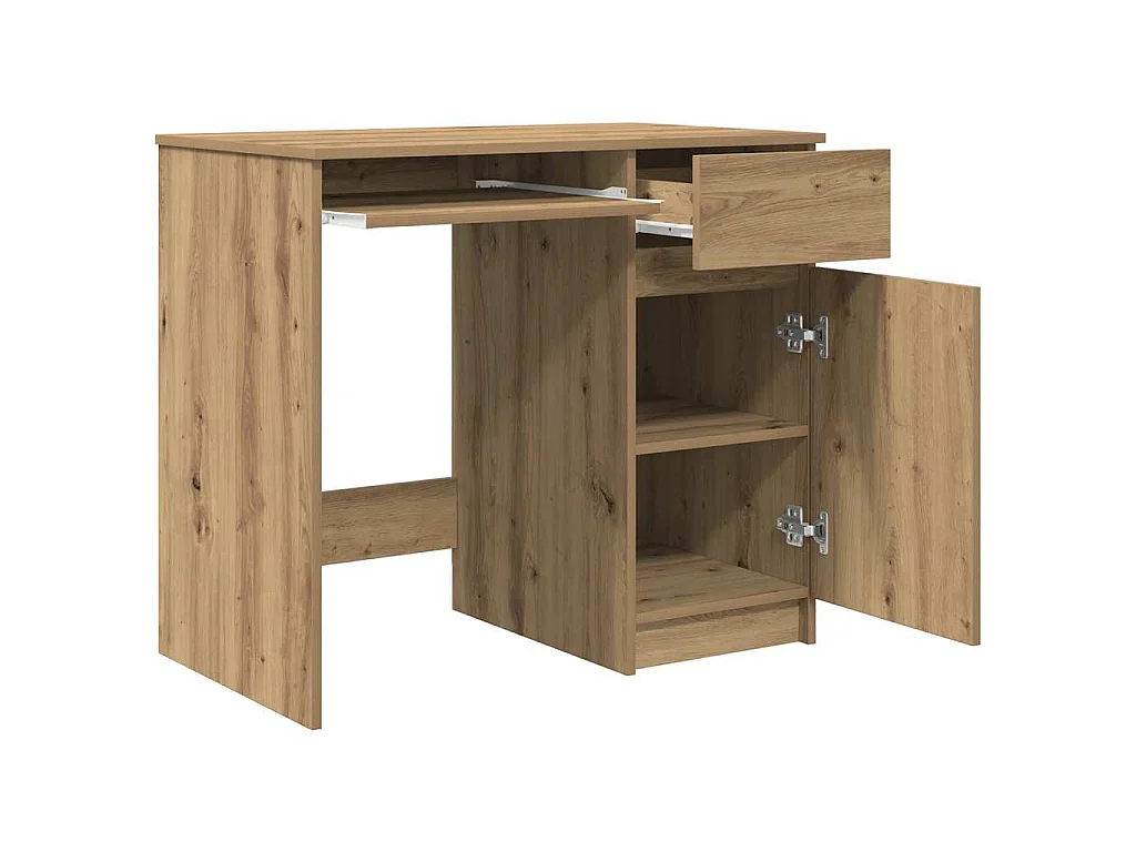 Schreibtisch Artisan-Eiche 86x49x76 cm Holzwerkstoff
