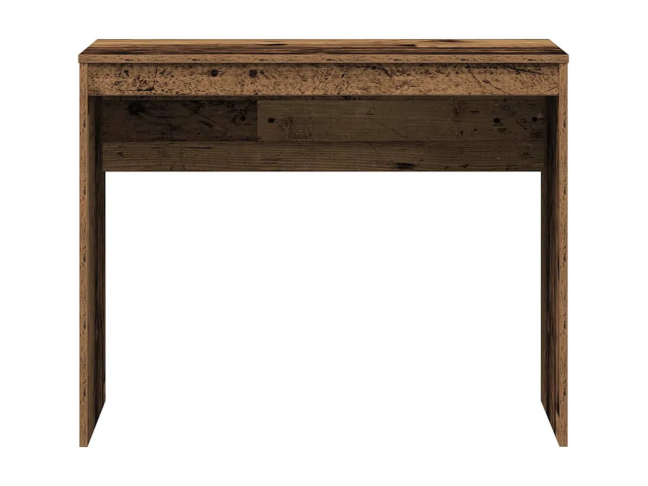 Bureau vieux bois 90x40x72 cm bois d'ingénierie