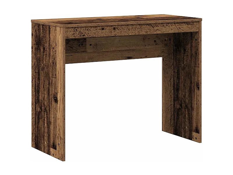 Bureau vieux bois 90x40x72 cm bois d'ingénierie