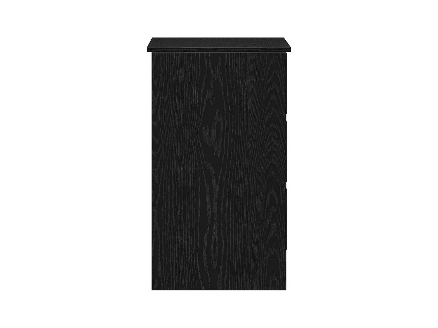 Secretária 90x45x76 cm derivados de madeira cor carvalho preto