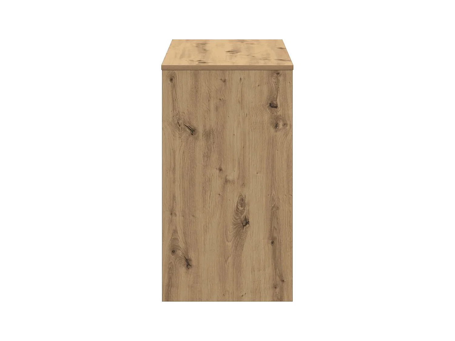 Scrivania Rovere Artigianale 90x40x72 cm in Legno Multistrato