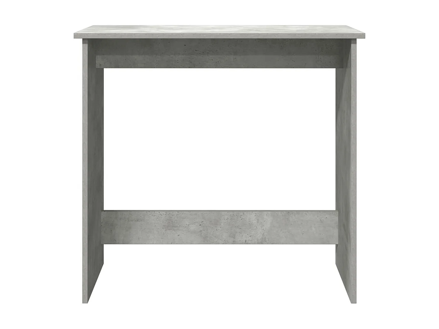 Bureau Gris béton 80x40x75 cm Aggloméré