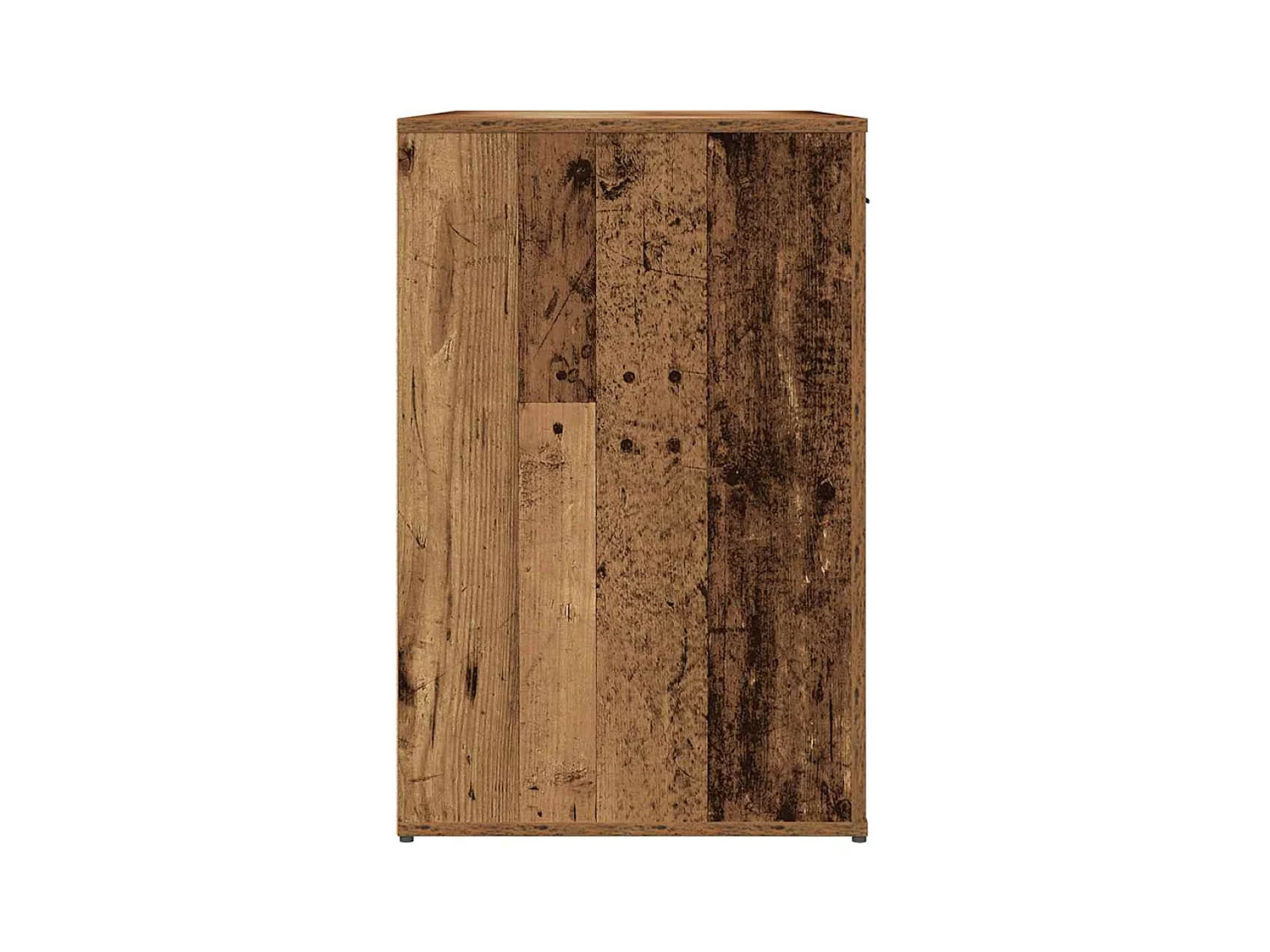 Bureau vieux bois 100x49x75 cm bois d'ingénierie