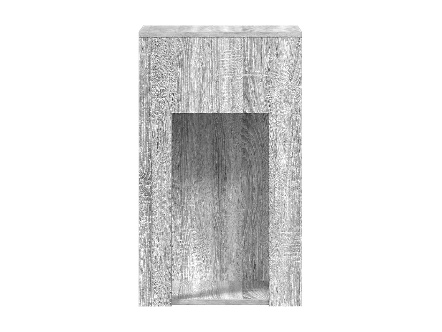 Computerschrank mit Schublade Grau Sonoma 30x44x74 cm