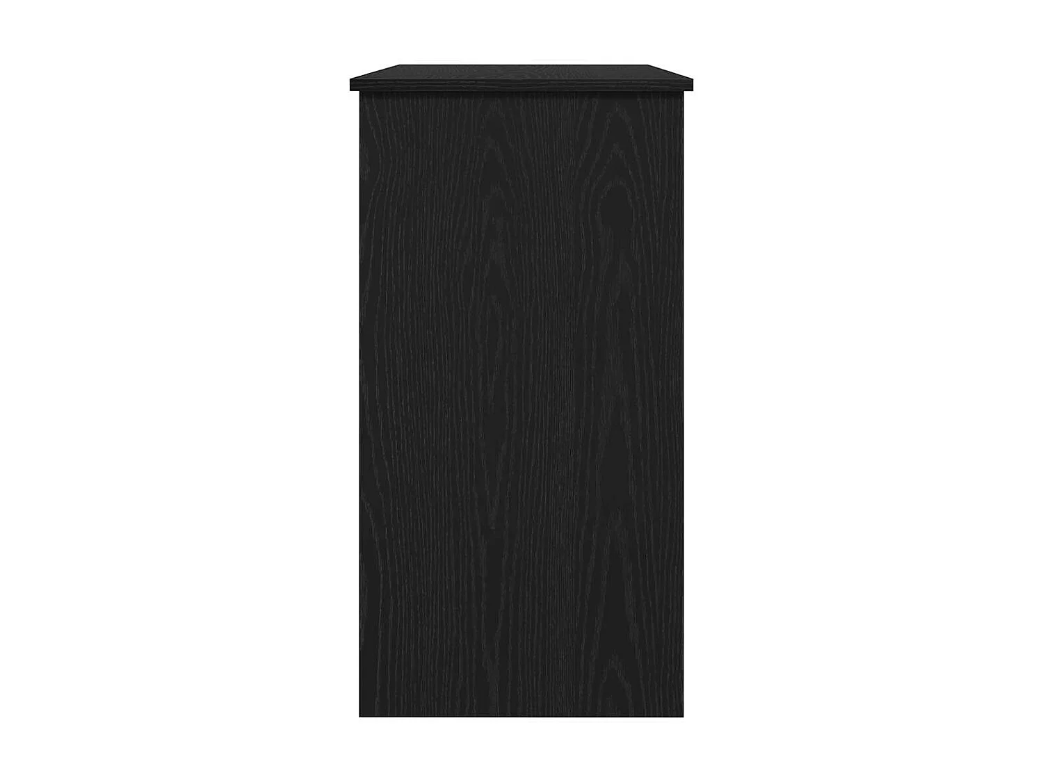 Bureau Noir 80x40x75 cm Aggloméré