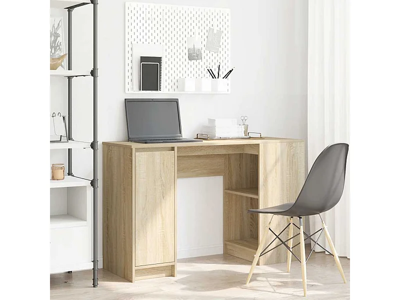 Schreibtisch Sonoma-Eiche 120x42x76 cm Holzwerkstoff